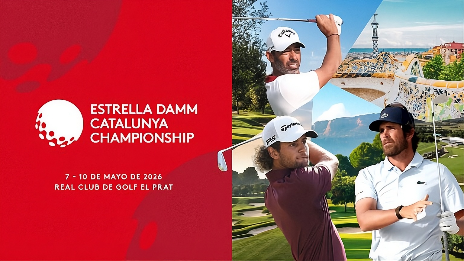 Real Club de Golf El Prat Pink Course in Barcelona, host venue of the inaugural Estrella Damm Catalunya Championship 2026 DP World Tour event